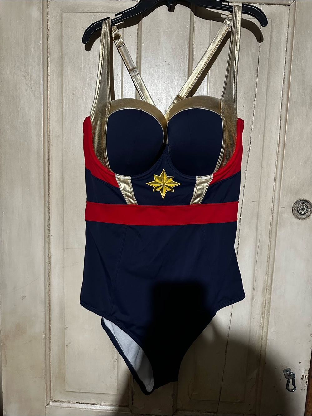 Torrid Wonder Woman Size 1 One-Piece Swimsuit